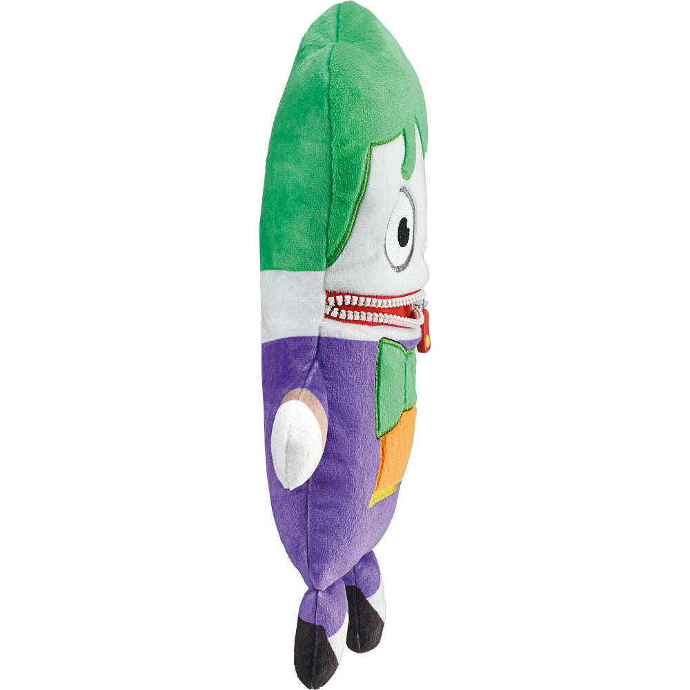 Schmidt Spiele Worry Eater DC Super Hero Joker, Plush Toy, Cuddly Toy, Stuffed Toy, 31 cm, 42554