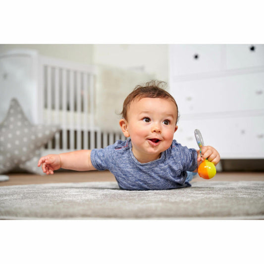 Simba ABC Strahlende Light-up Rassel, Greifling, Greifspielzeug, Baby Spielzeug, 104010060