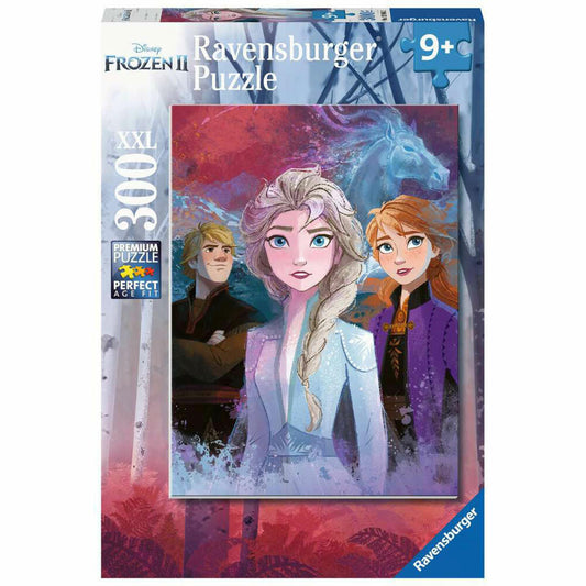 Ravensburger Kinderpuzzle Elsa Anna und Kristoff, Puzzle mit XXL-Teilen, 300 XXL Teile, 12866
