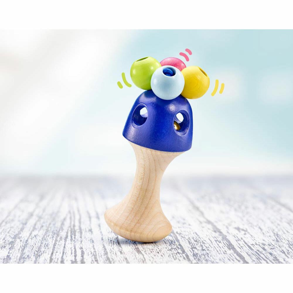 Selecta Spielzeug Girali Colori Gripping Toy, Gripping Toy, Baby Game, Baby Toy, Wood, 10 cm, 61062