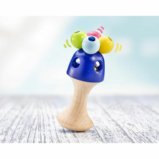 Selecta Spielzeug Girali Colori Gripping Toy, Gripping Toy, Baby Game, Baby Toy, Wood, 10 cm, 61062
