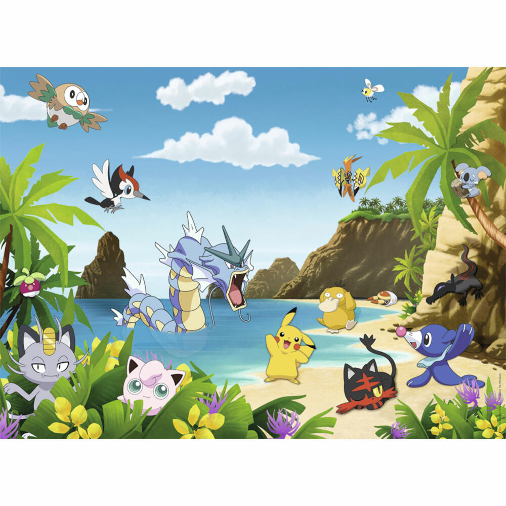 Ravensburger Catch them all!, Pokemon Puzzle, Children's Puzzle, Children's Puzzles, 200 pieces XXL, 12840