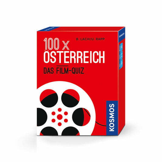 KOSMOS 100 x Austria - The Film Quiz, Quiz Game, Question Game, Cards, Games, from 10 years, 698997