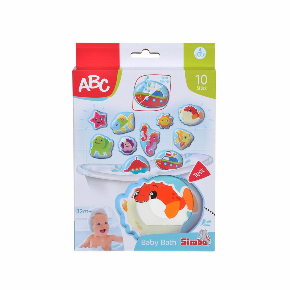 Simba ABC Magic Bath Puzzle, Bathtub Toy, Bath Toy, Puzzle, 104010196