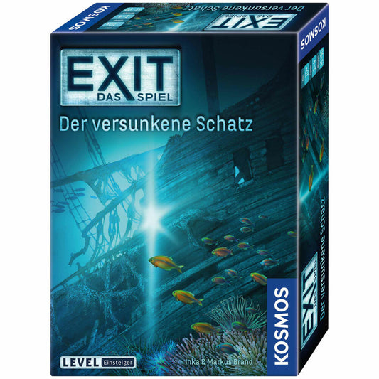 KOSMOS Exit - The Game - The Sunken Treasure, Escape Game, Game, Level Beginner, from 10 years, 694050