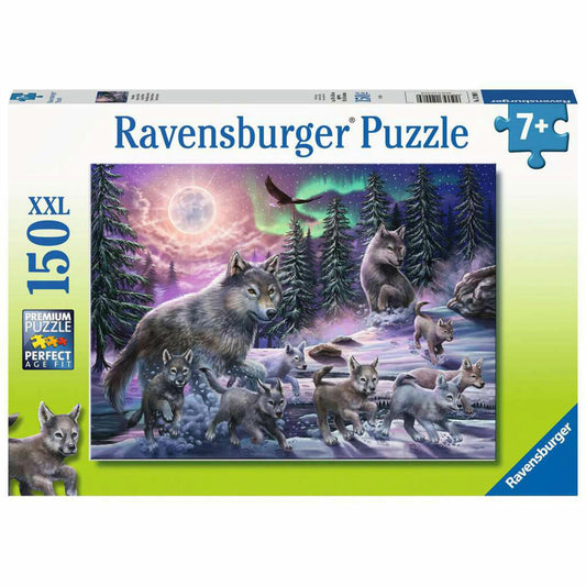 Ravensburger children's puzzle Northern Wolves, puzzle with XXL pieces, 150 XXL pieces, 12908