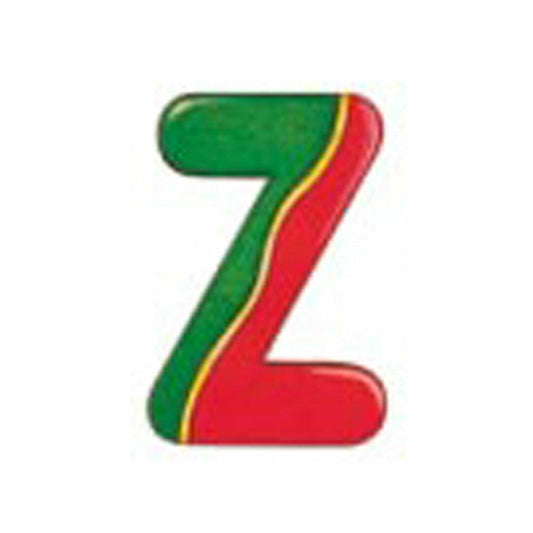 Selecta Toy Alphabet Z, Letter, Children's Room Decoration, Wooden Toy, Wood, 8 cm, 60926