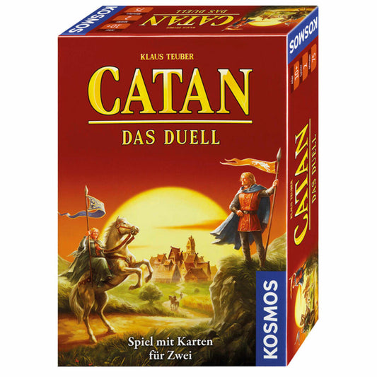 KOSMOS Catan - The Duel, strategy game, strategy and adventure, game with cards, ages 10 and up, 693732