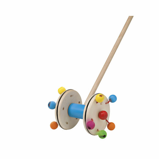 Selecta toy scooter push-along figure, push-along figure, toddler game, toddler toy, wood, 10 cm, 62028