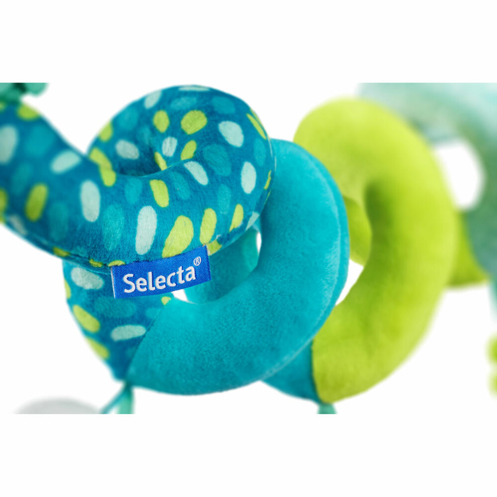 Selecta Tulips Garden Activity-Spirale Tulip, Spielanhänger, Spielzeug, Kinderwagen, Babyschale, 34 cm, 61077