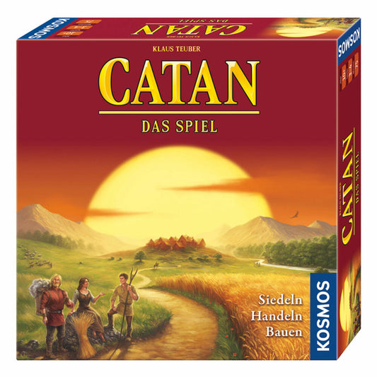 KOSMOS Catan - The Game, Strategy Game, Adventure Game, Strategy and Adventure, from 10 years, 693602