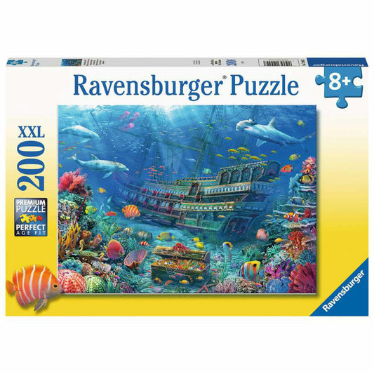 Ravensburger Children's Puzzle Sunken Ship, Puzzle with XXL Pieces, 200 XXL Pieces, 12944