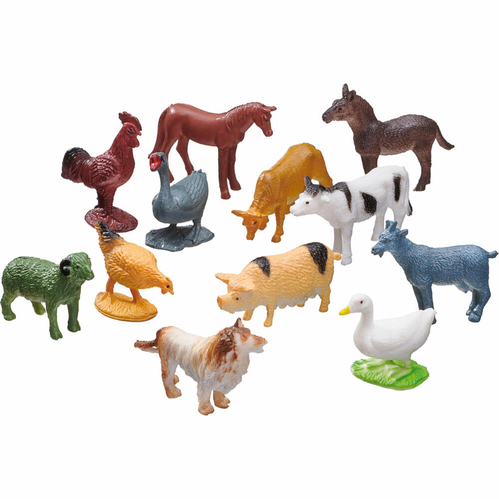 Schmidt Spiele Funny Farm, with Add-On, Children's Puzzle, Children's Puzzle, Children's Puzzles, 40 Pieces, 56379