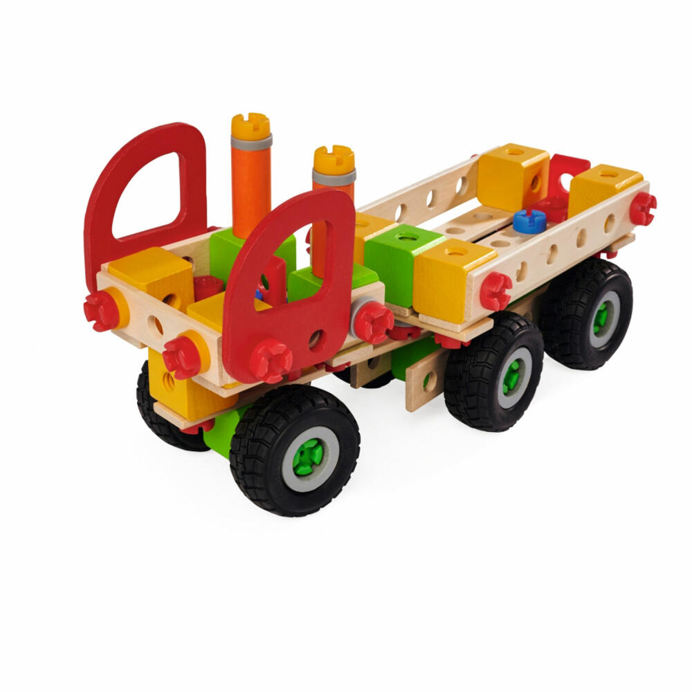 Eichhorn Constructor Trucks, 135 pcs., Construction Set, Vehicle Models, Delivery Vans, Construction Kit, 100039200