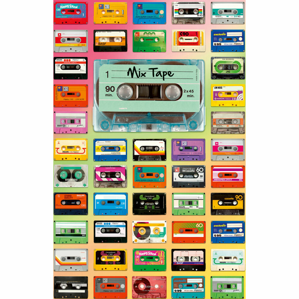 Ravensburger Puzzle Moment Mix Tape, Adult Puzzle, Children's Puzzle, Puzzles, 200 Pieces, 12962