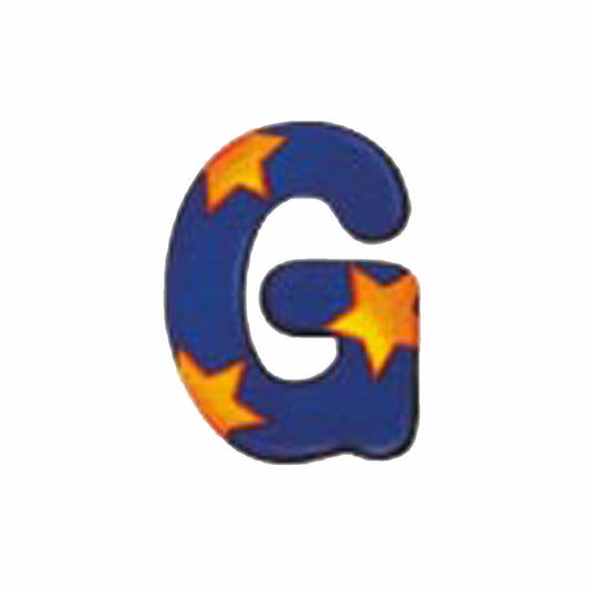 Selecta Toy Alphabet G, Letter, Children's Room Decoration, Wooden Toy, Wood, 8 cm, 60907