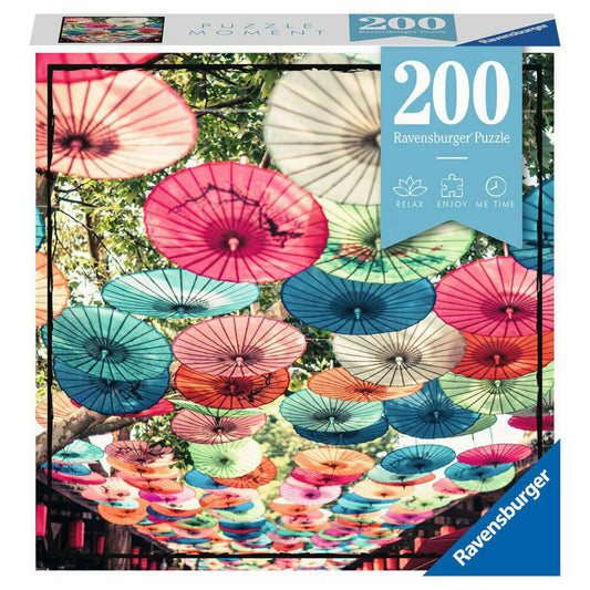 Ravensburger Puzzle Moment Umbrella, Erwachsenenpuzzle, Kurzpuzzle, 200 Teile, 13307