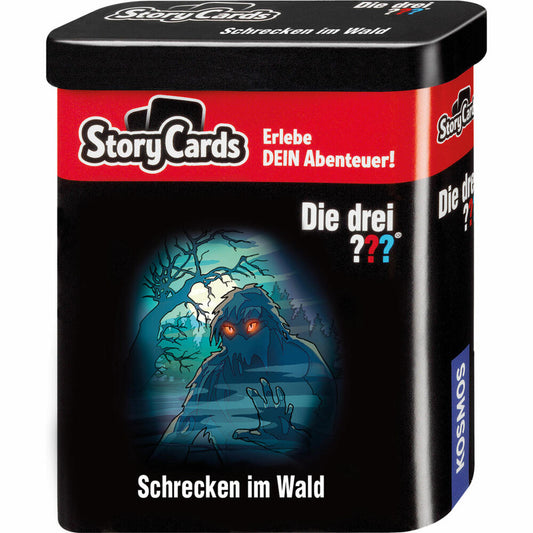 KOSMOS Story Cards - Die drei ??? Schrecken im Wald, Spielen, Kinder, Ratespiel, Fragespiel, ab 10 Jahre, 698966
