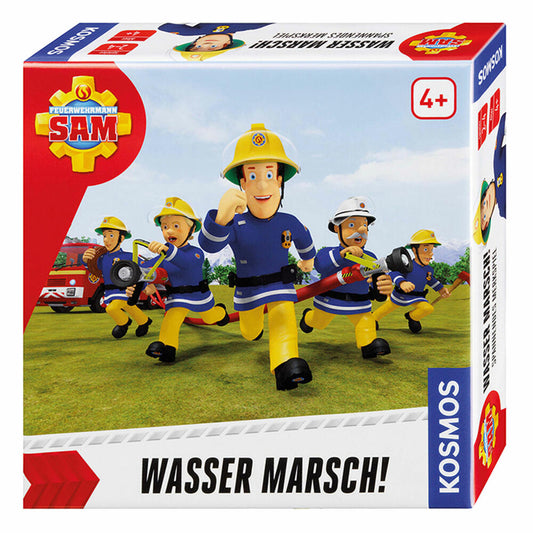 KOSMOS children's games Fireman Sam - Water March!, board game, game for children, from 4 years, 697754