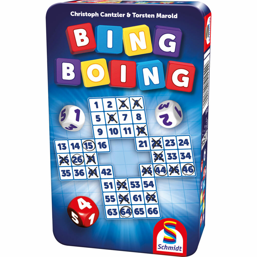 Schmidt Spiele Bing Boing, dice game, travel game, children's game, from 7 years, 51454