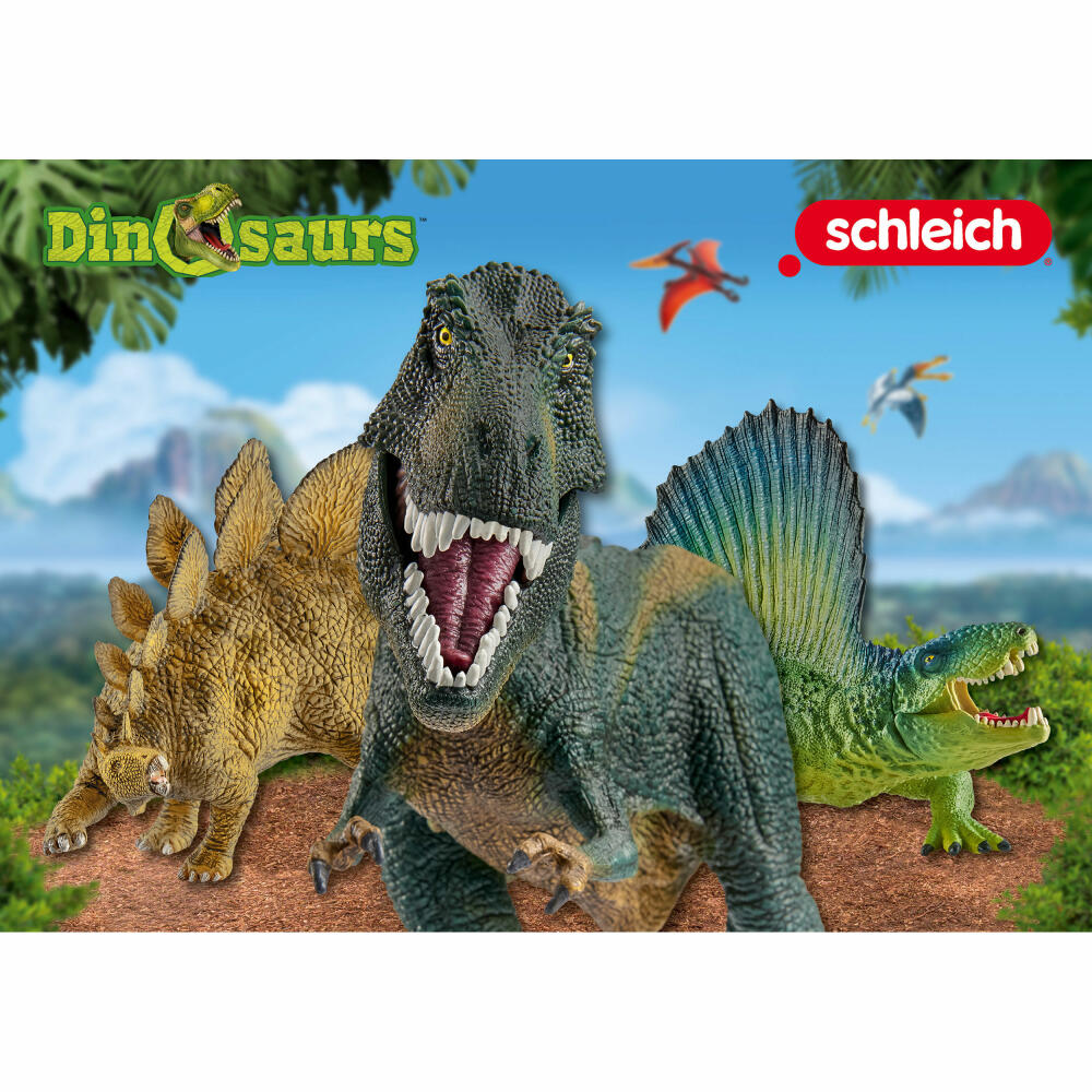 Schmidt Spiele Schleich Dinosaurs The Card Game, Bring-me-with-you Game, Children's Game, Trump, Quartet, 51450