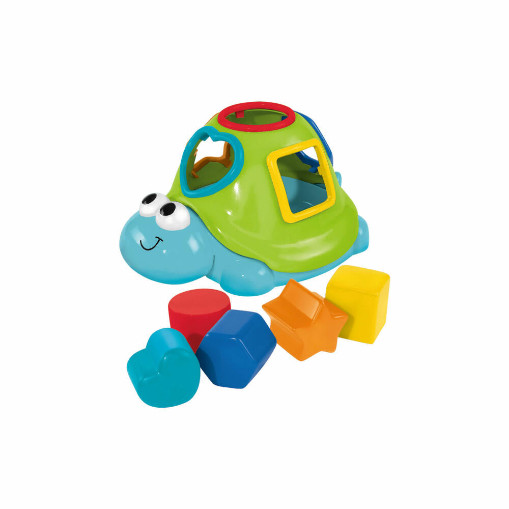 Simba ABC Schwimmende Sortierschildkröte, Sortierspiel, Sortierspielzeug, Wasserspielzeug, Wasser Spielzeug, 104010027