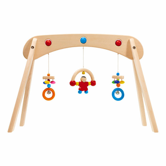 Selecta Babywelt Musina play trapeze, play arch, play trapeze, arch, wood, 60 cm, 61063