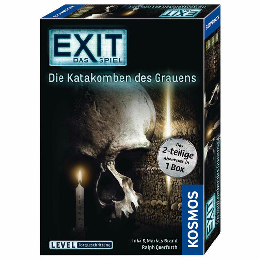 KOSMOS Exit - The Game - The Catacombs of Horror, Escape Game, Game, Level Advanced, Ages 16+, 694289