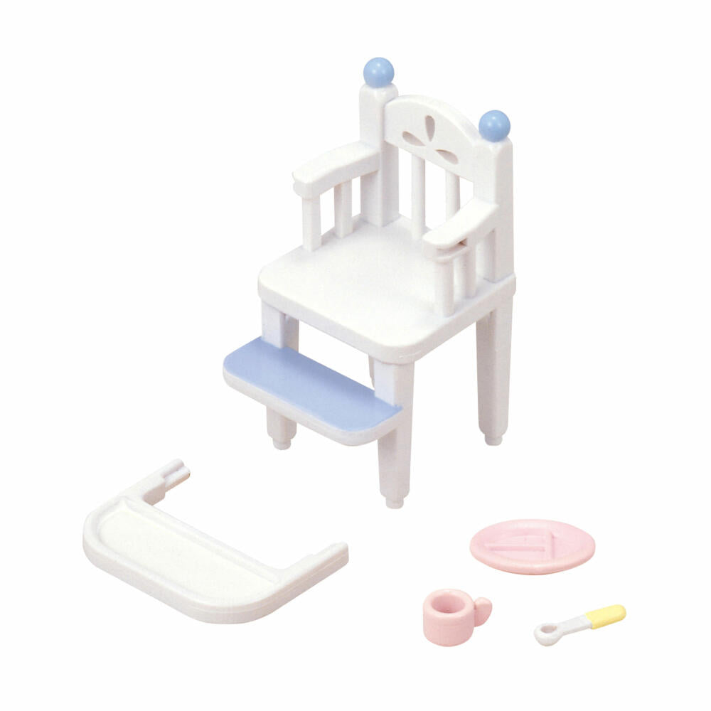 Sylvanian Families Baby High Chair, Baby Chair, Chair, Baby, High Chair, Furniture, Accessories, 5221