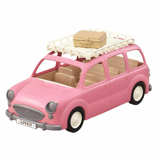Sylvanian Families Familienauto mit Picknickzubehör, Auto, Puppenauto, Spielzeug, Kinder, 5535