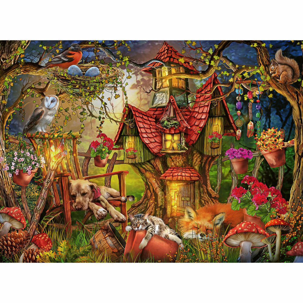 Ravensburger Puzzle The Forest House, Children's Puzzle, Puzzle Game, XXL Format, 200 Pieces, 12951