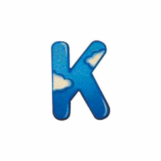 Selecta Toy Alphabet K, Letter, Children's Room Decoration, Wooden Toy, Wood, 8 cm, 60911