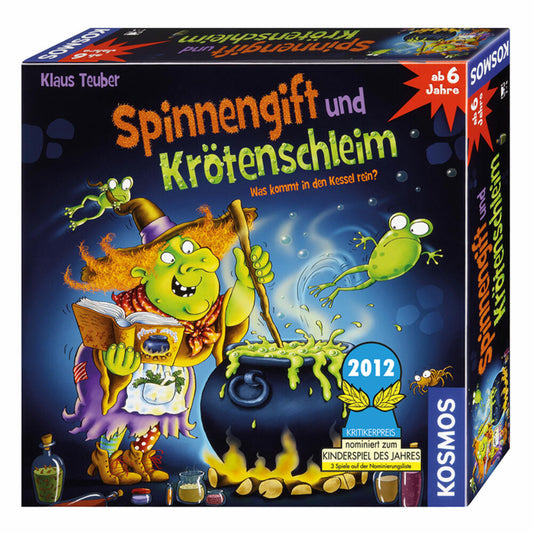 KOSMOS children's games Spider venom and toad slime, board game, board game for children, from 6 years, 698652