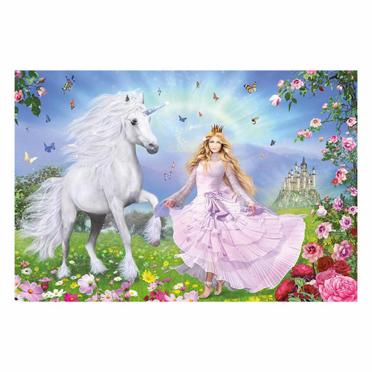 Schmidt Spiele Prinzessin der Einhörner, Kinderpuzzle, Standard 100 Teile, Puzzle, 55565