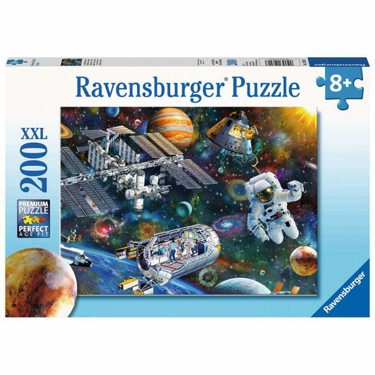 Ravensburger Kinderpuzzle Expedition Weltraum, Puzzle mit XXL-Teilen, 200 XXL Teile, 12692