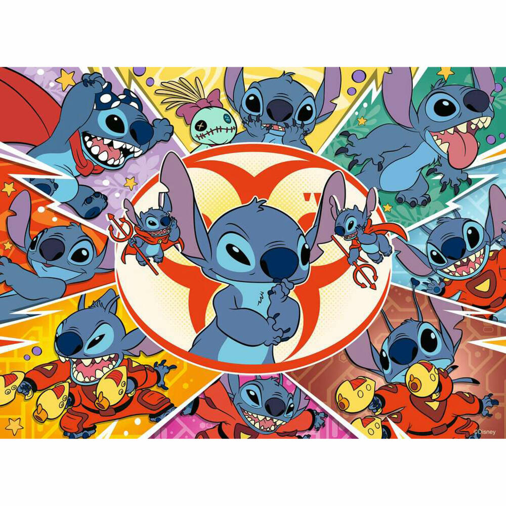 Ravensburger Stitch In My World, 100 pieces XXL, children's puzzle, children's puzzle, from 6 years, 12001071