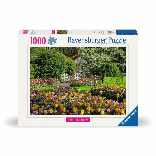 Ravensburger Puzzle Keukenhof Gardens, Netherlands, Erwachsenenpuzzle, 1000 Teile, 12000851