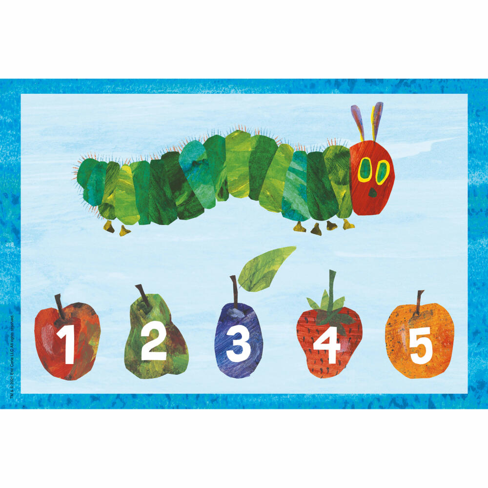 Schmidt Spiele The World of the Very Hungry Caterpillar, Children's Puzzle, Children's Puzzles, 3 x 48 pieces, 56431