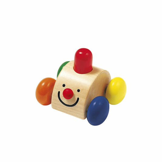 Selecta Toy Sonato Car, Rolling Toy, Baby Game, Baby Toy, Wood, 7 cm, 61039