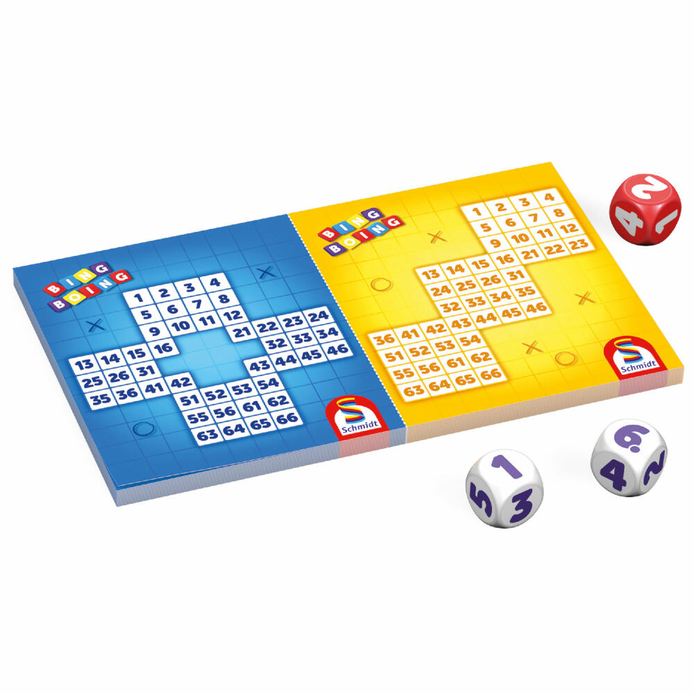 Schmidt Spiele Bing Boing, dice game, travel game, children's game, from 7 years, 51454