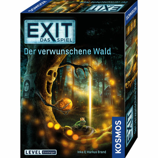 KOSMOS EXIT Das Spiel - Der verwunschene Wald, Escape Game, Spiel, Familienspiel, ab 10 Jahren, 695149