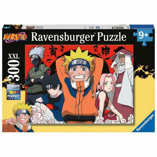 Ravensburger Naruto's Adventure, Puzzle, Children's Puzzle, Laying Game, Children, 300 Pieces XXL, 13363