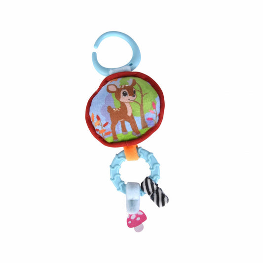 Simba ABC Forest Friends Anhänger, Babyspielzeug, Kinderwagen, Babyschale, Spielzeug, 104010114