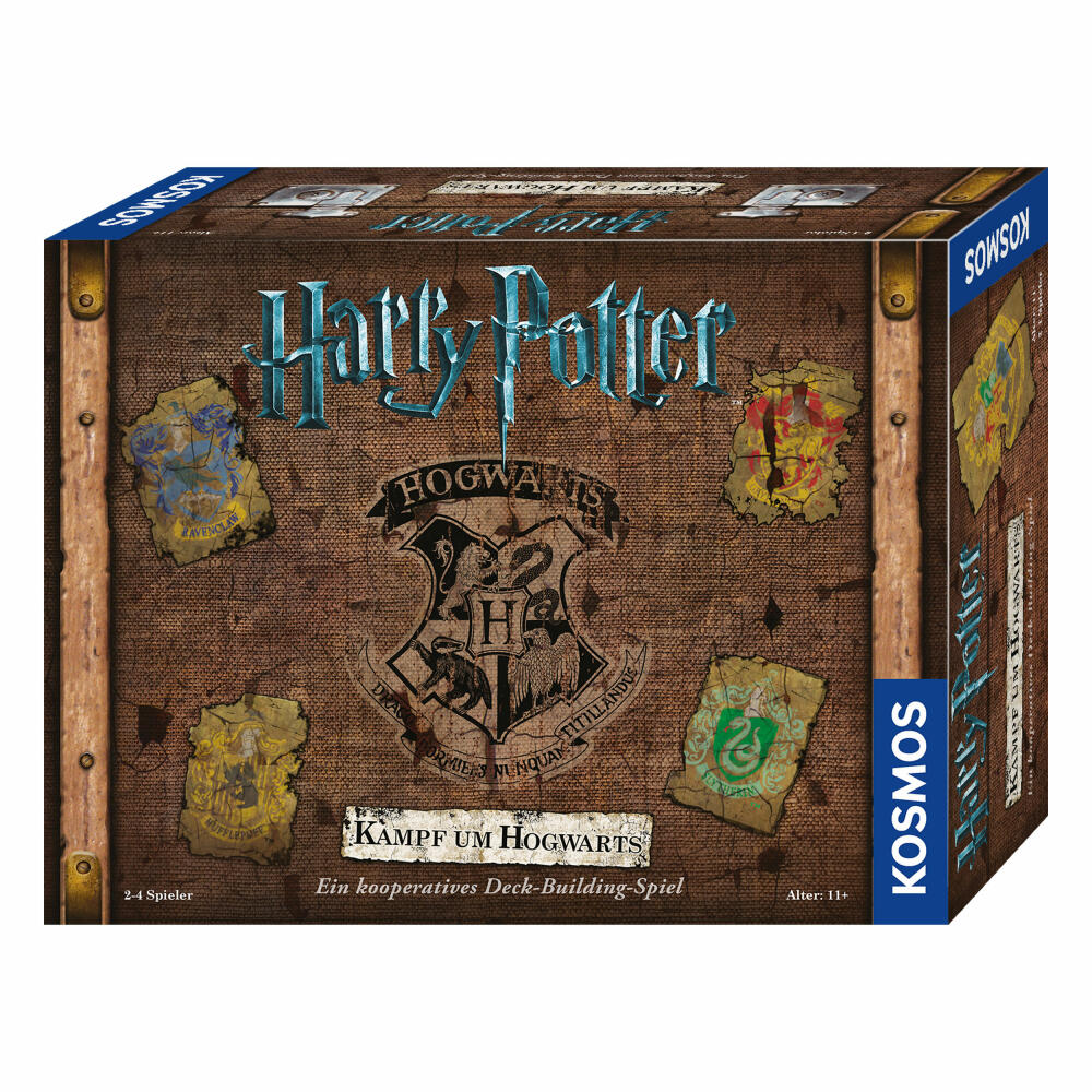 KOSMOS Familienspiele Harry Potter - Kampf um Hogwarts, Spiel, Kartenspiel, Gesellschaftspiel, ab 11 Jahren, 693398