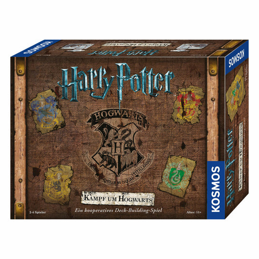 KOSMOS Familienspiele Harry Potter - Kampf um Hogwarts, Spiel, Kartenspiel, Gesellschaftspiel, ab 11 Jahren, 693398