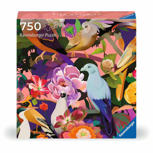 Ravensburger Art&Soul Bird watching, 750 Teile, Erwachsenenpuzzle, Puzzle für Erwachsene, 12000998