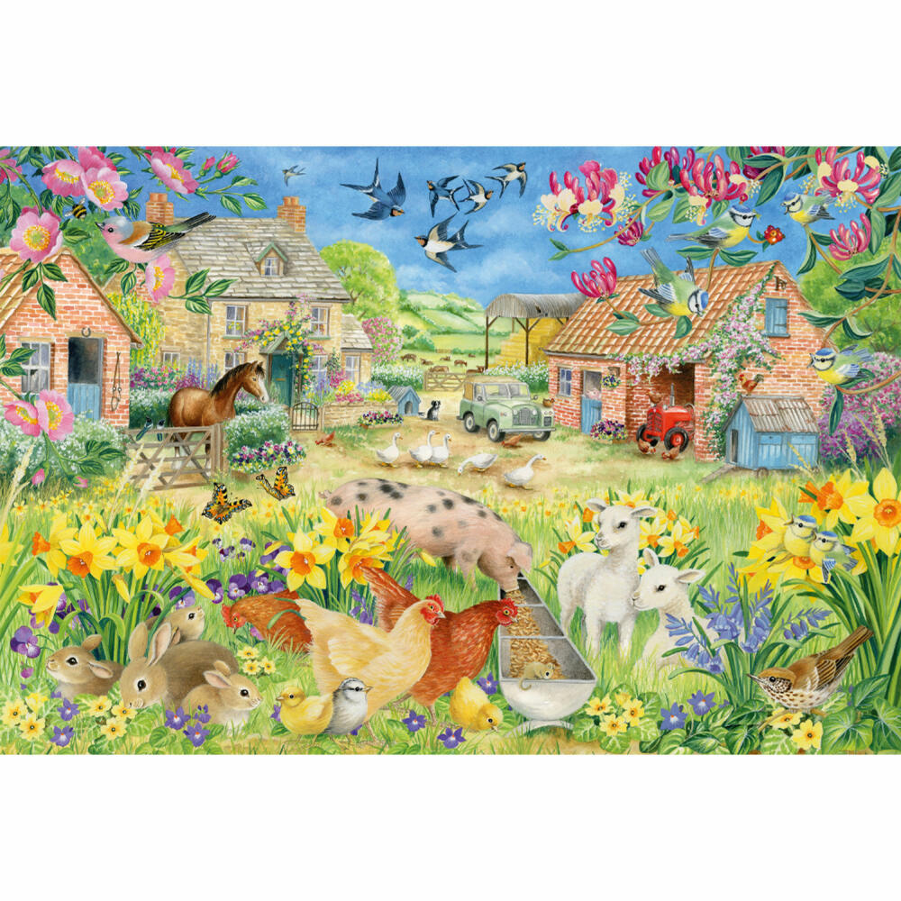 Schmidt Spiele Mein kleiner Bauernhof, Kinderpuzzle, Kinder Puzzle, Kinderpuzzles, 60 Teile, 56419