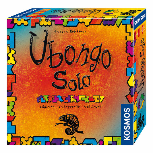 KOSMOS Ubongo - Solo, puzzle game, logic game, game, ages 8 and up, 694203