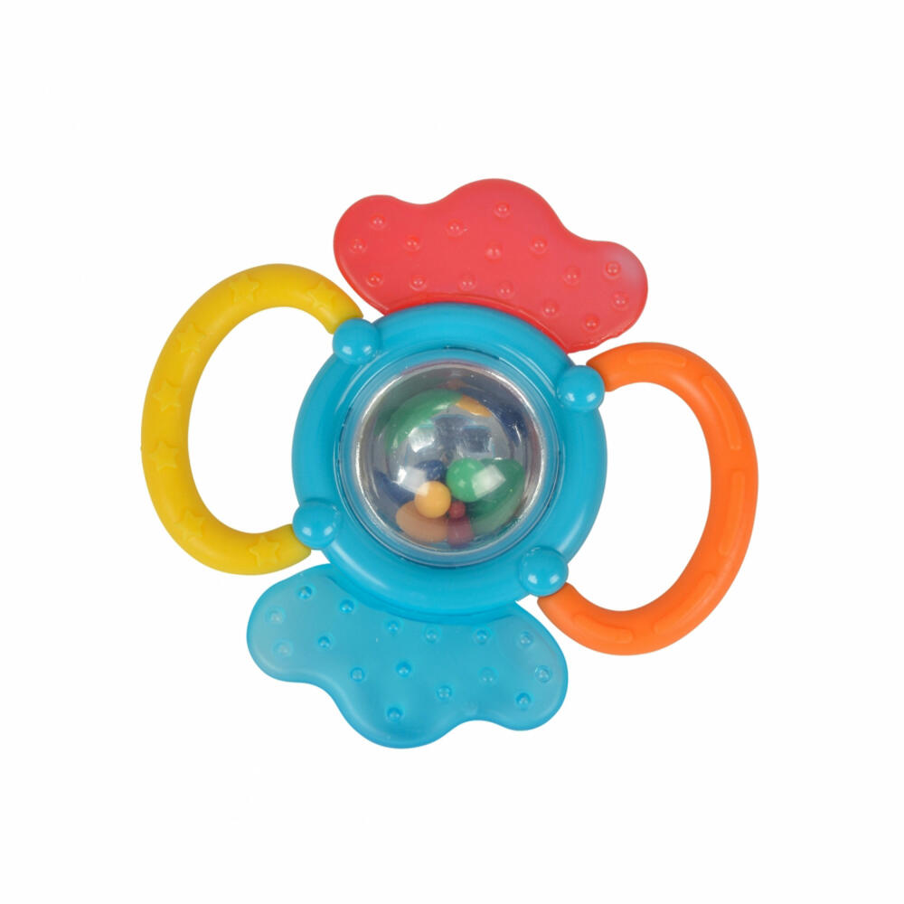 Simba ABC Activity Rassel, Babyrassel, Greifling, Greifspielzeug, Spielzeug, 104013558