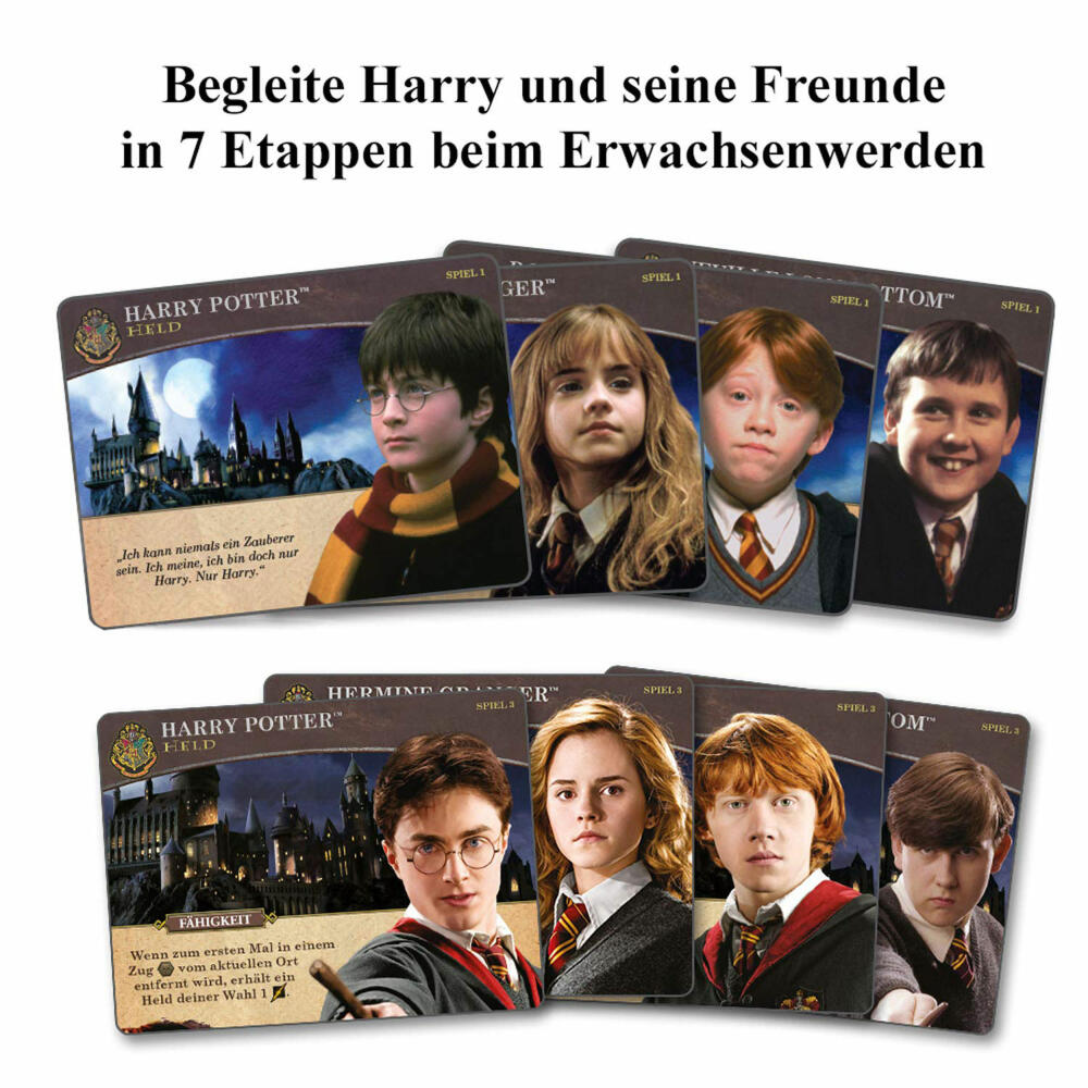 KOSMOS Familienspiele Harry Potter - Kampf um Hogwarts, Spiel, Kartenspiel, Gesellschaftspiel, ab 11 Jahren, 693398